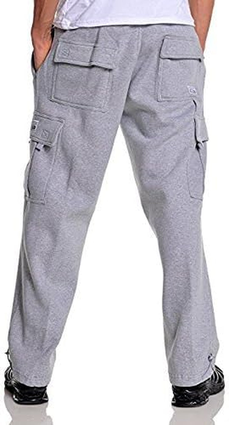 Men'S Heavyweight Fleece Cargo Pants