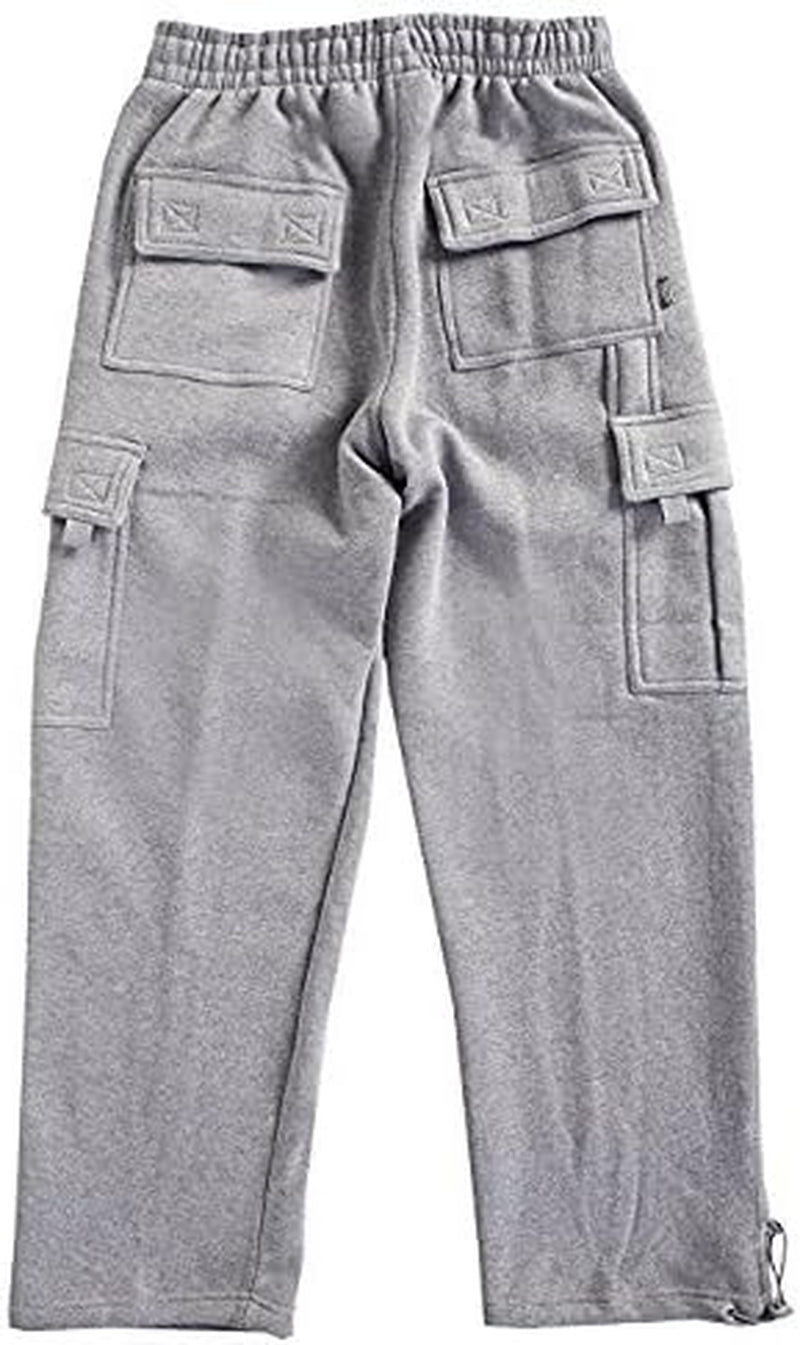 Men'S Heavyweight Fleece Cargo Pants