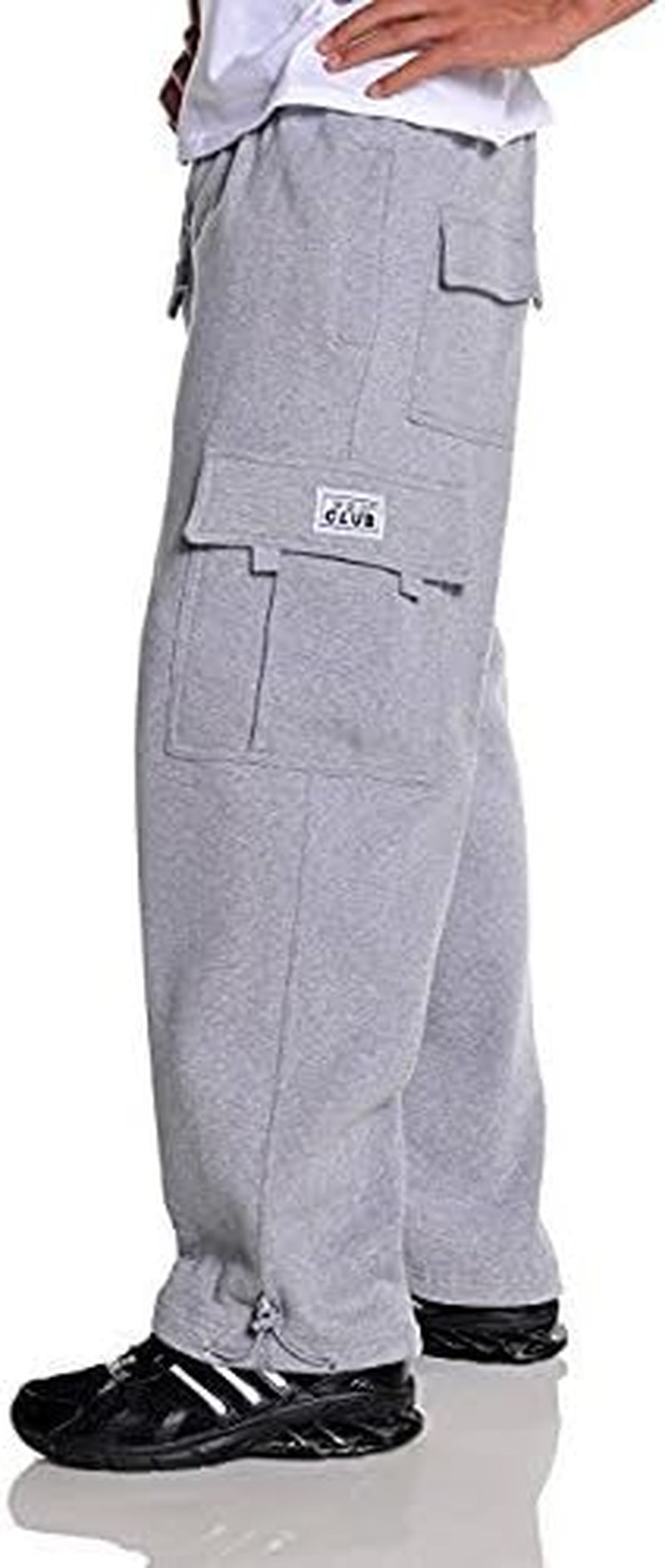 Men'S Heavyweight Fleece Cargo Pants